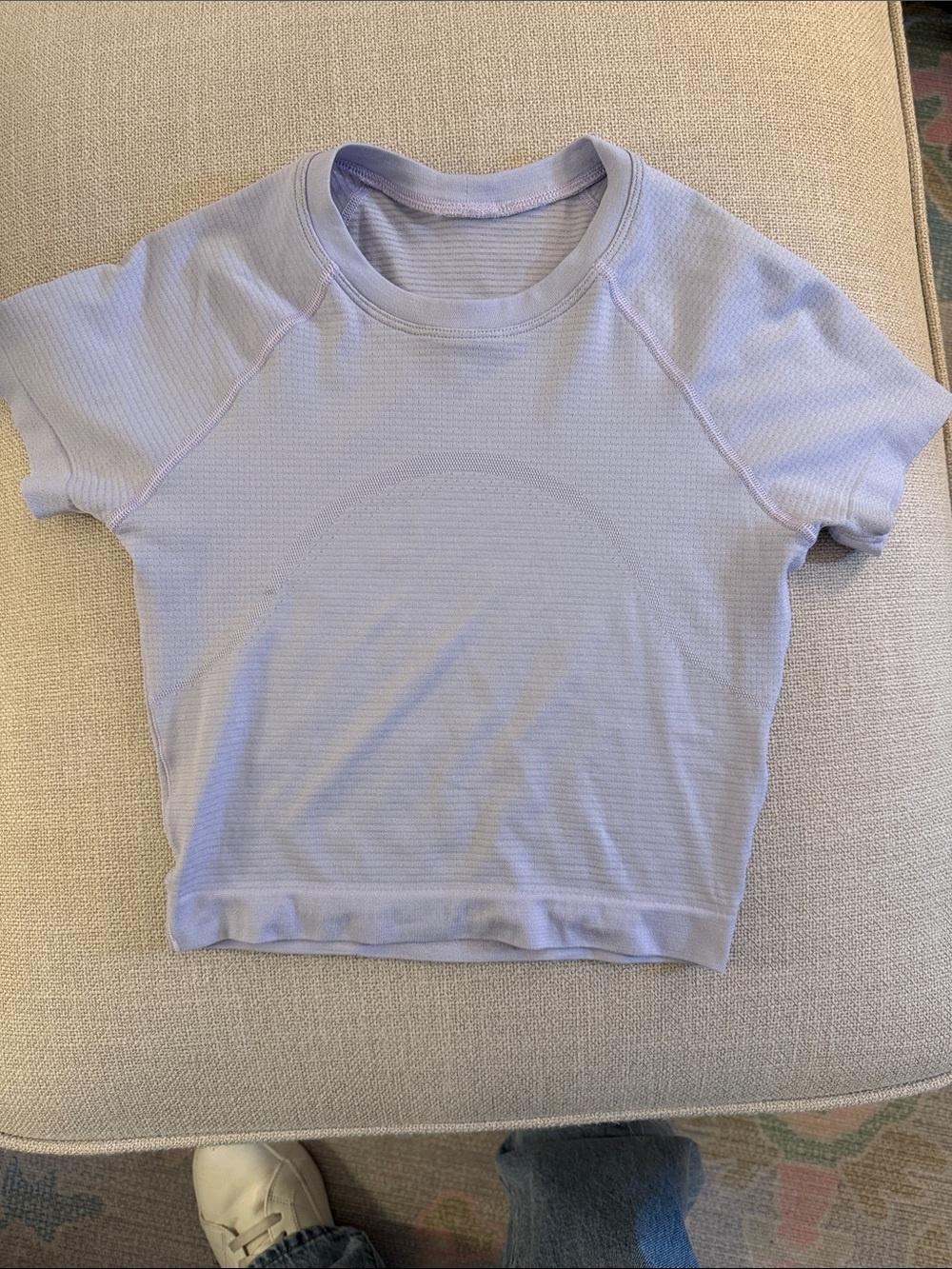 Lululemon Cropped Switfly Tech Short Sleeve